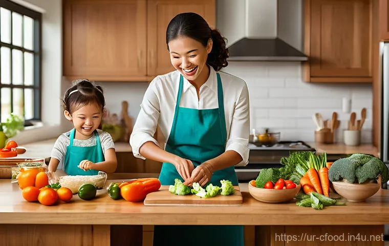 중국 요리 DIY - Prompt 1: Joyful Family Chinese Cooking**