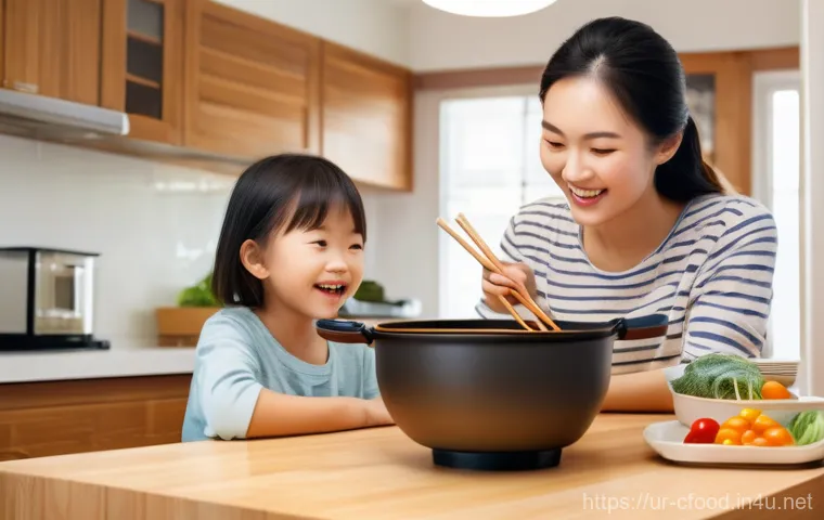 중식 요리 키트 구매 가이드 - Image Prompt 1: The Joy of Quick Home-Cooked Chinese**