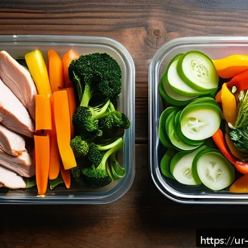 Home 31 중식 밀키트 구매 팁 - A vibrant, neatly arranged Chinese meal kit display showcasing fresh vegetables like bright green bo...